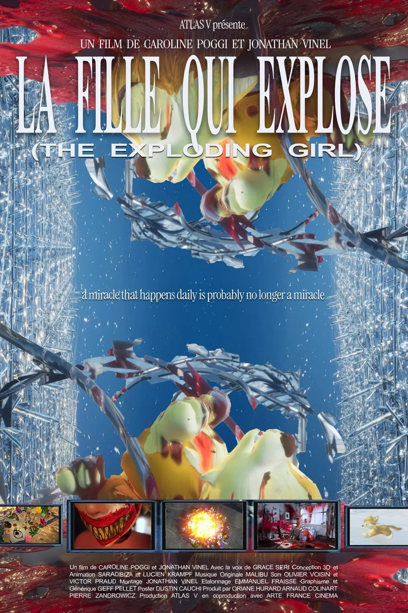 Poster of the movie The Exploding Girl