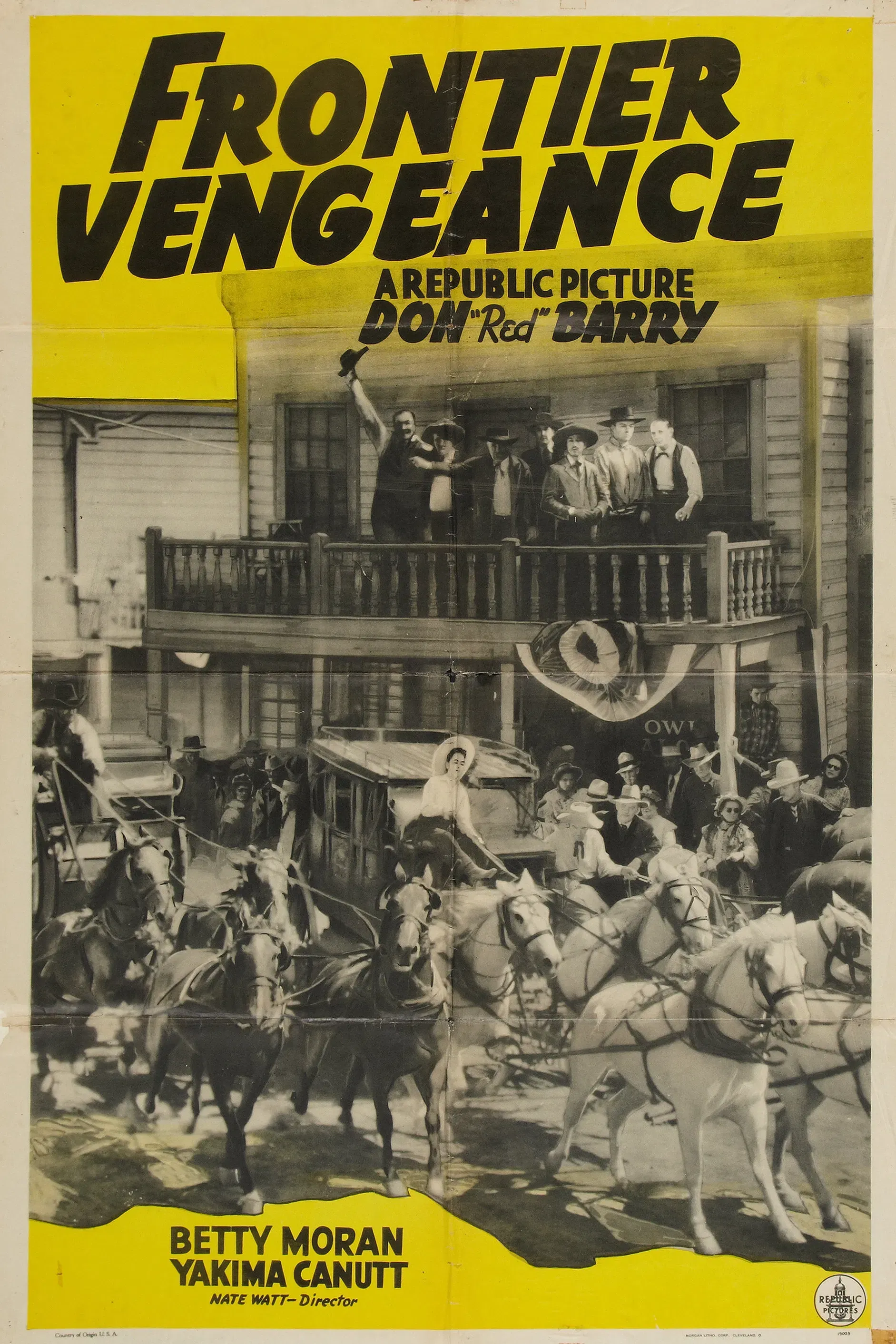 Poster for Frontier Vengeance