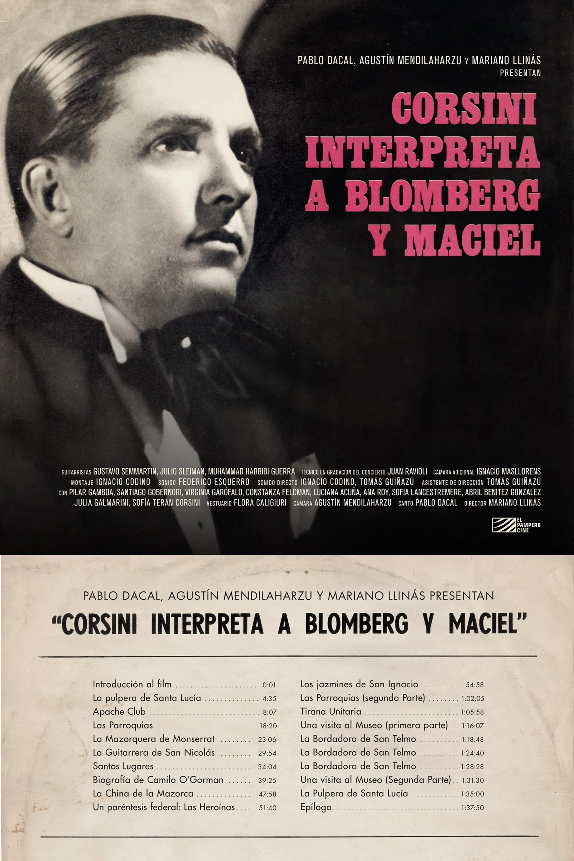 Poster of the movie Corsini Sings Blomberg & Maciel