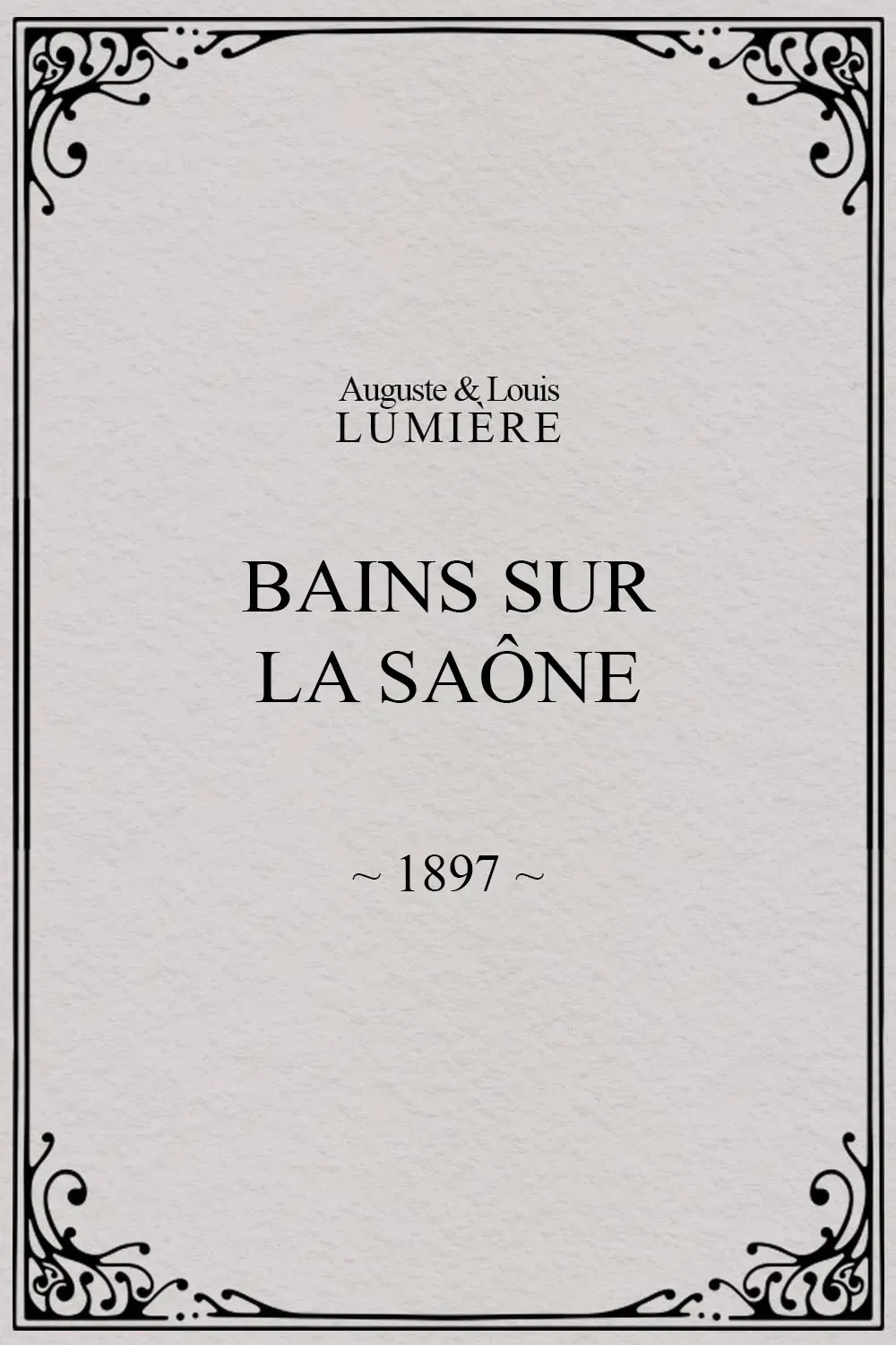 Poster of the movie Bains sur la Saône