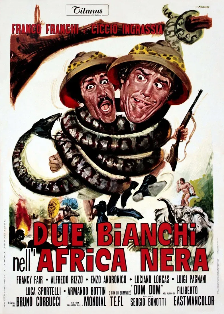 Poster of the movie Two Whites in Dark Africa