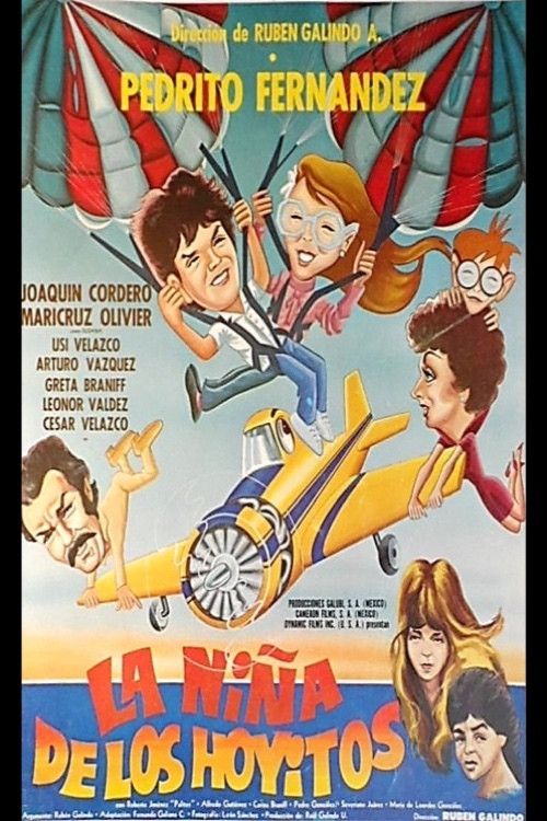 Poster of the movie La niña de los hoyitos