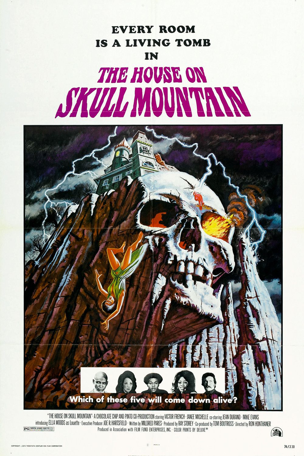 Poster of the movie The House on Skull Mountain