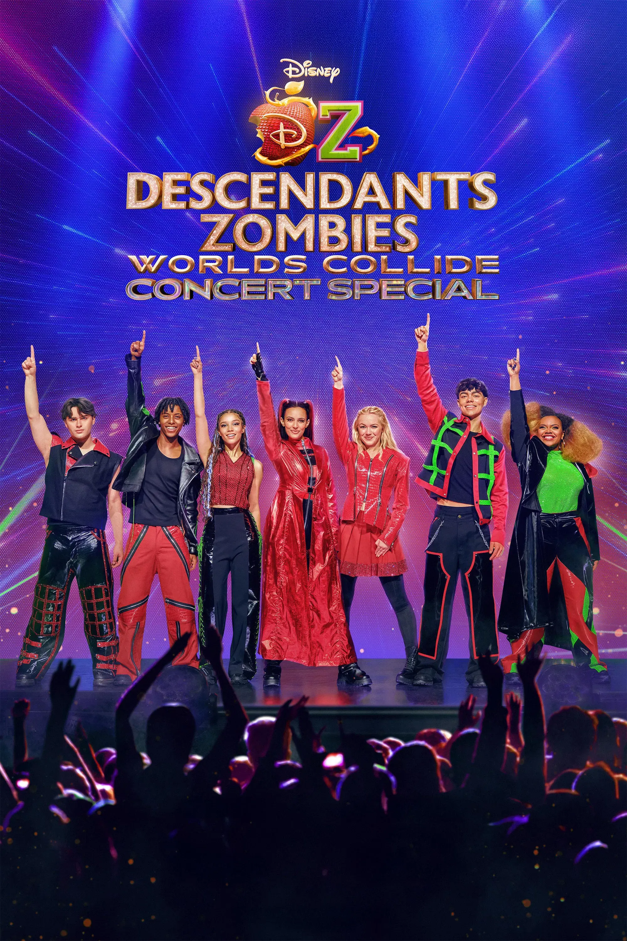 Poster for Descendants/ZOMBIES Worlds Collide - Concert Special