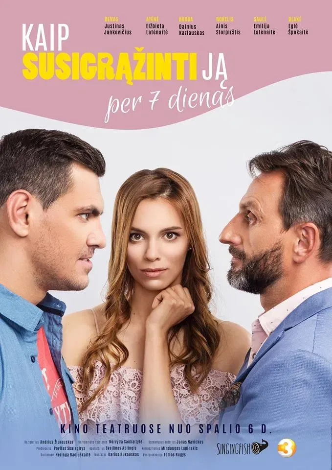 Poster of the movie How to win her back in 7 days