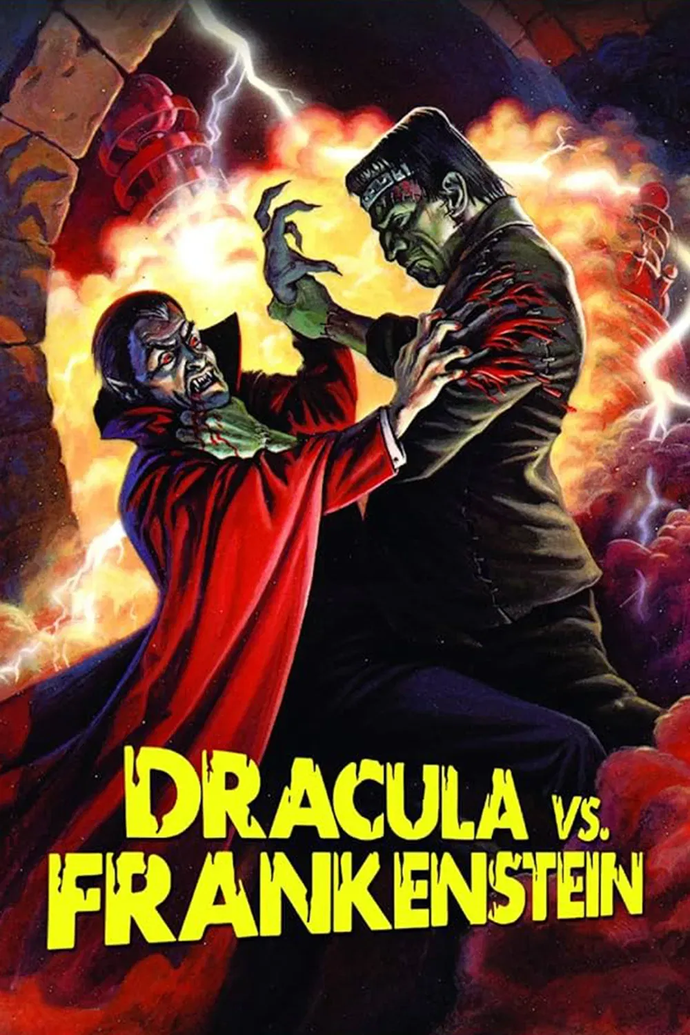 Poster of the movie Dracula vs. Frankenstein