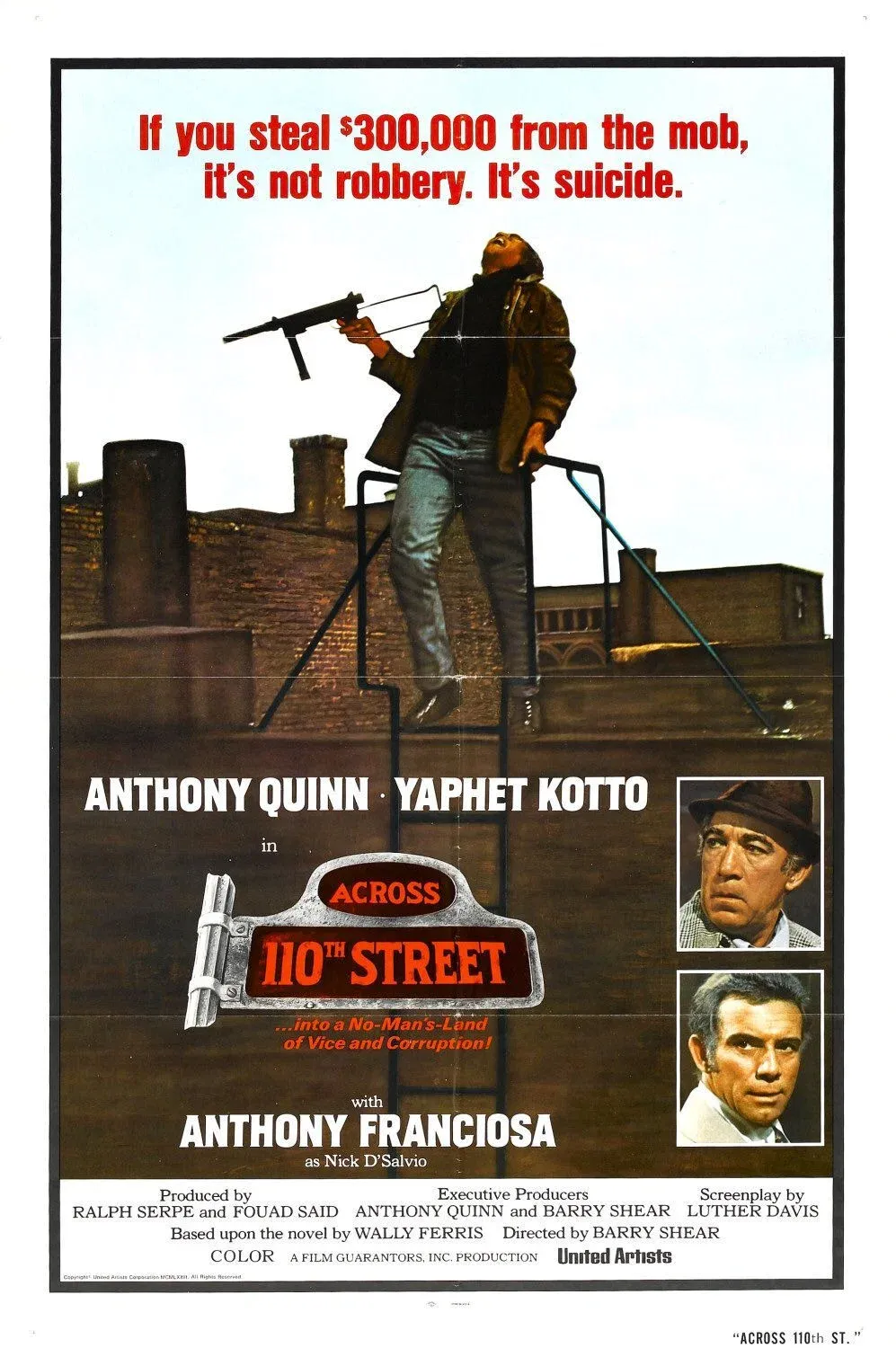 Poster of the movie Across 110th Street