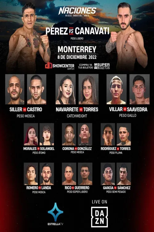Poster of the movie Naciones MMA 12