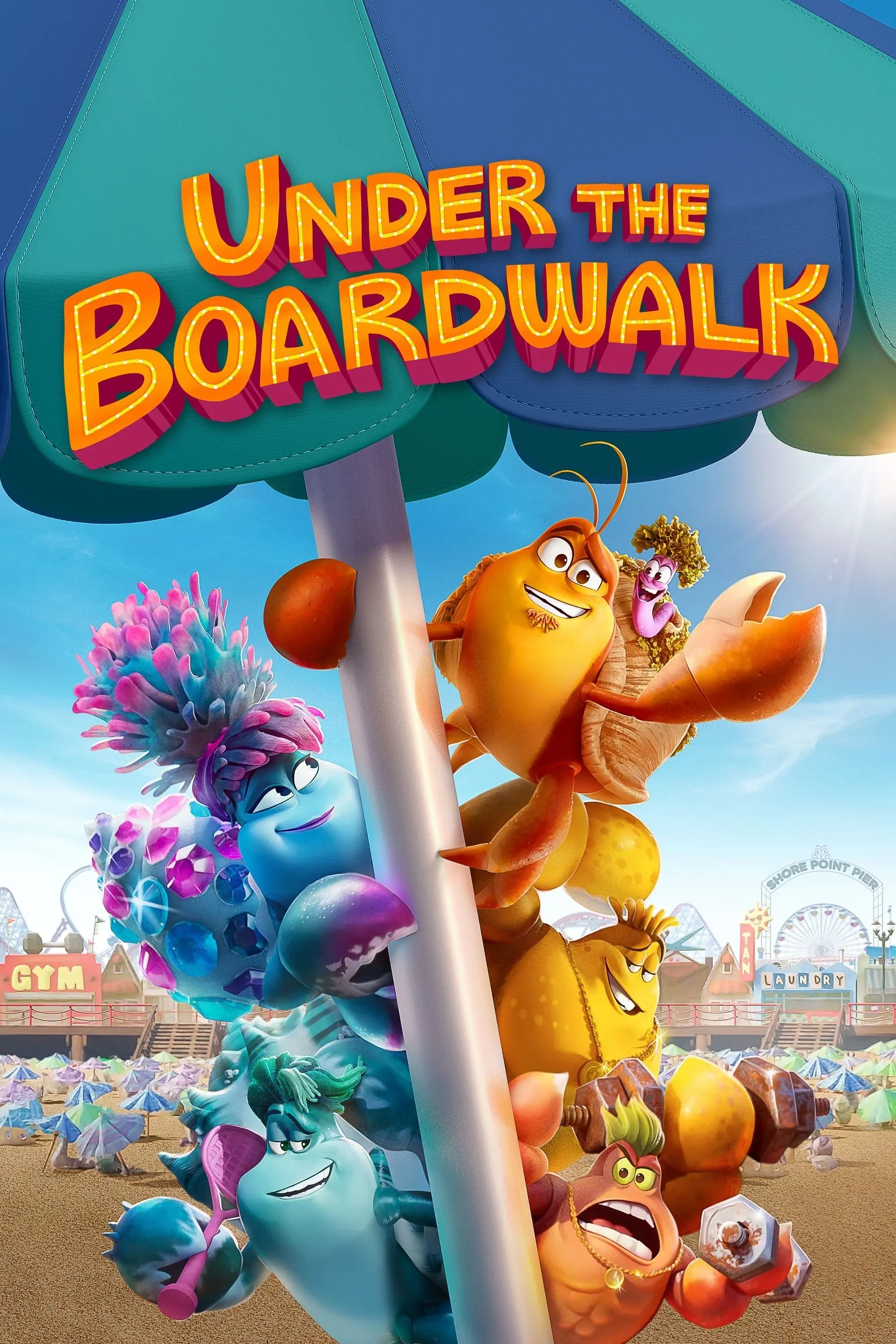 Poster of the movie Under the Boardwalk