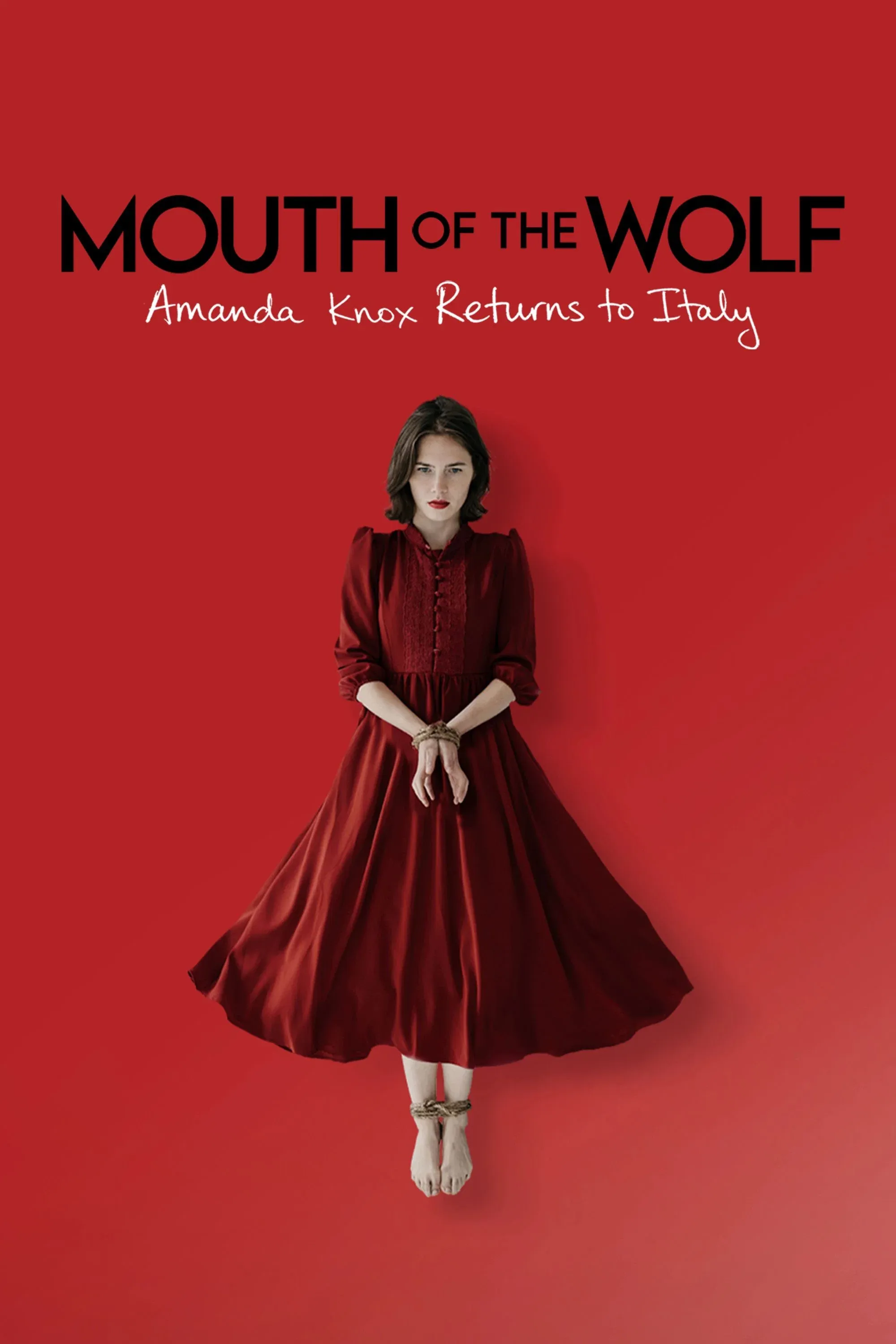 Poster for Mouth of the Wolf: Amanda Knox Returns to Italy