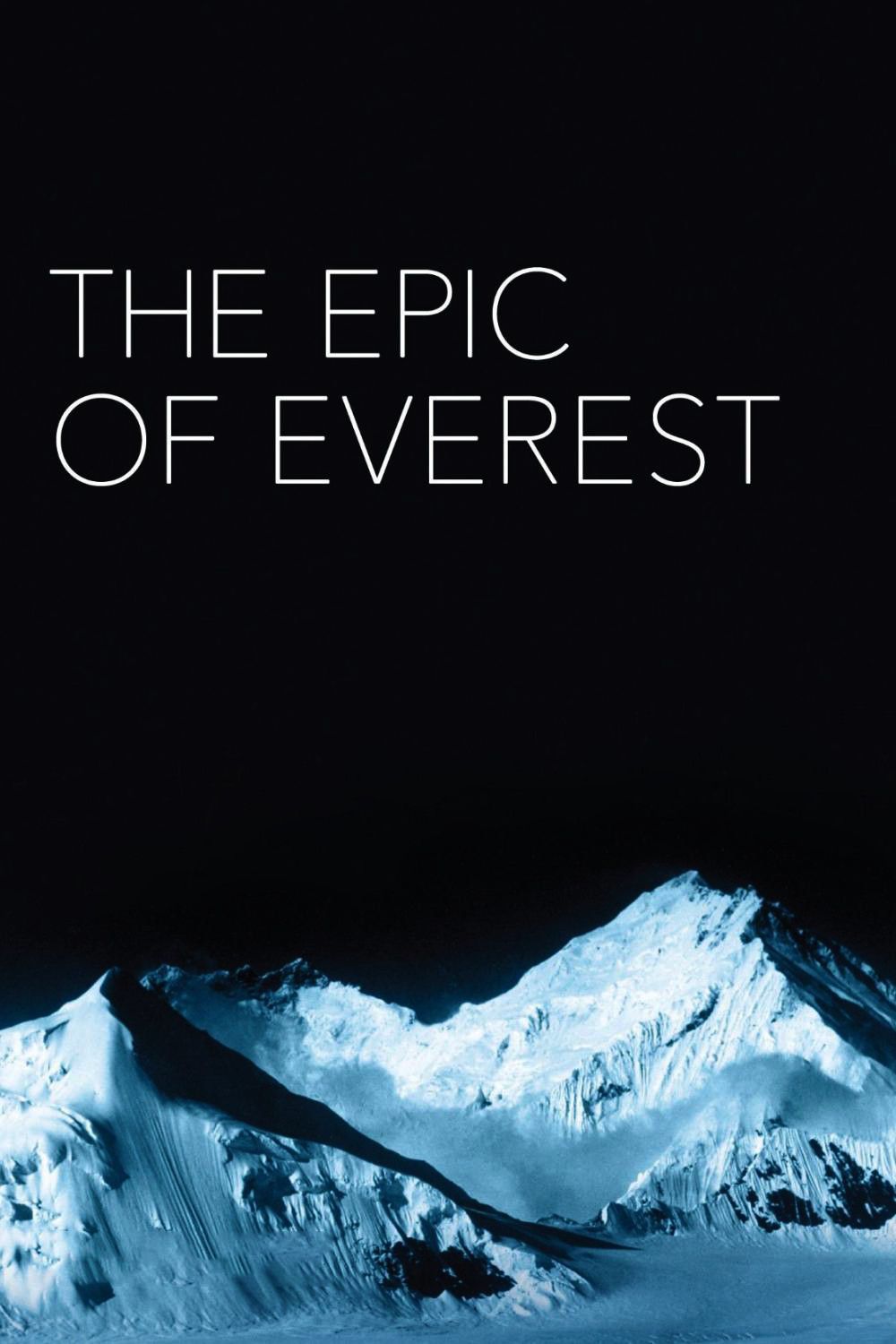Poster of the movie The Epic of Everest