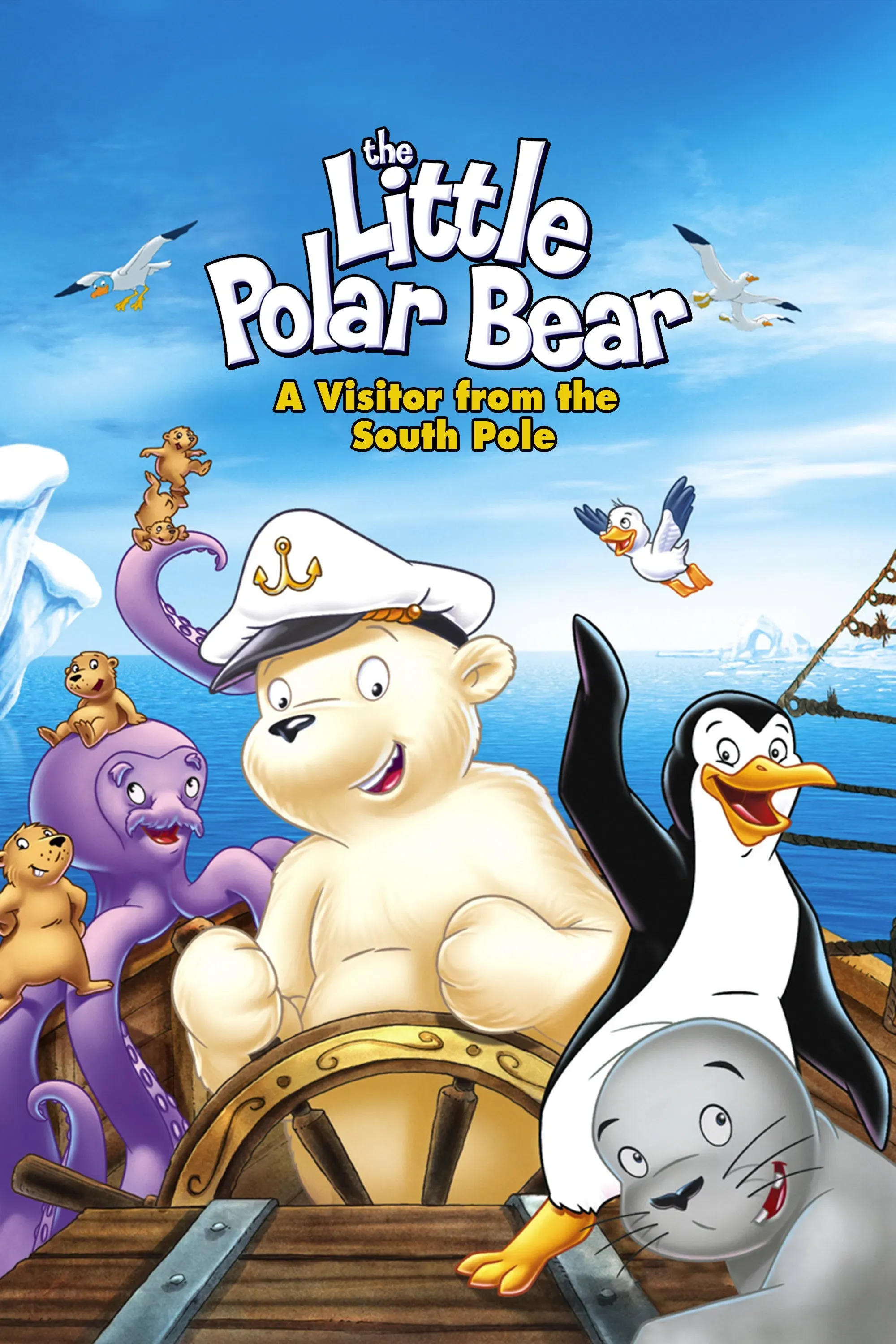 Poster of the movie The Little Polar Bear: A Visitor from the South Pole