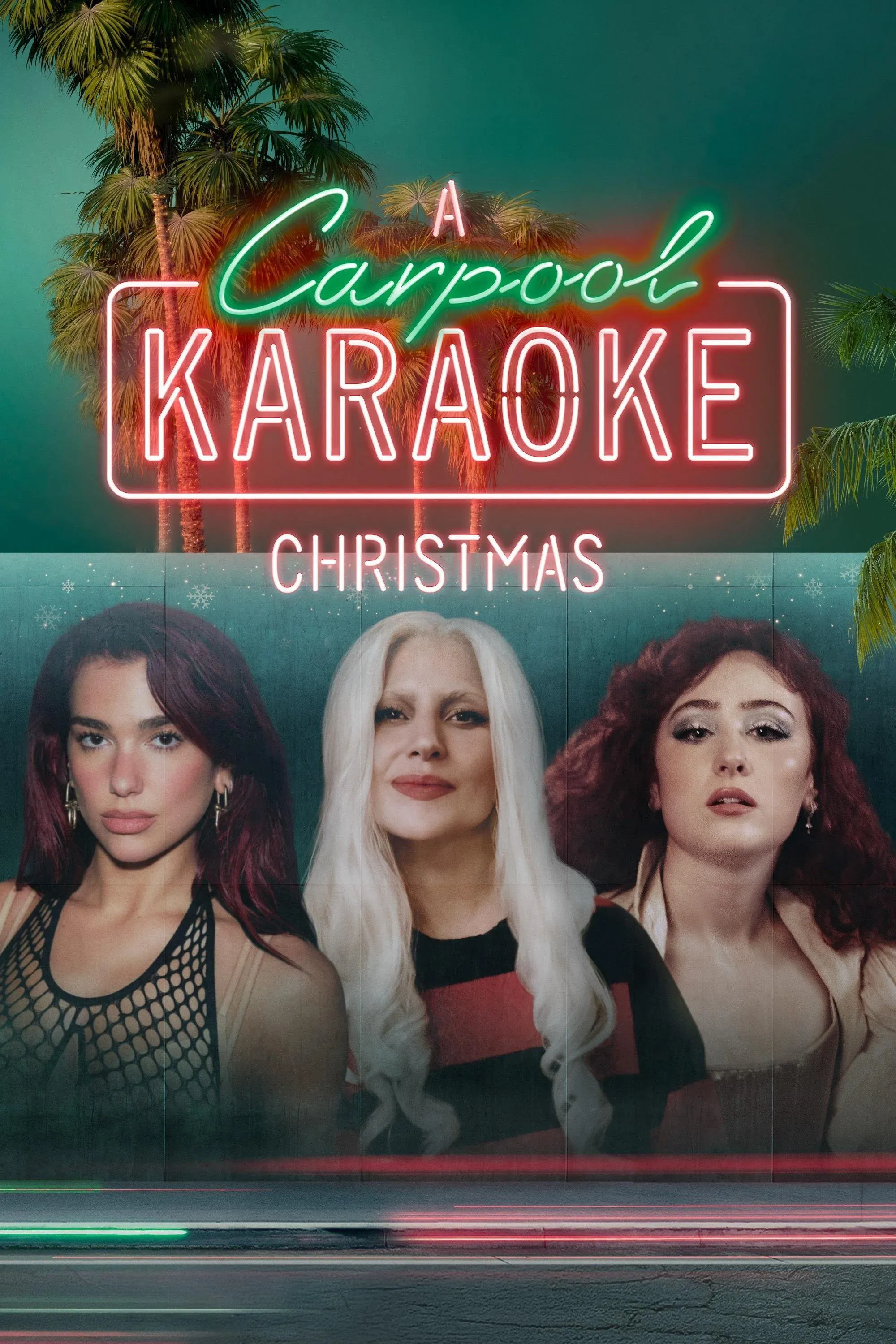 Poster for A Carpool Karaoke Christmas