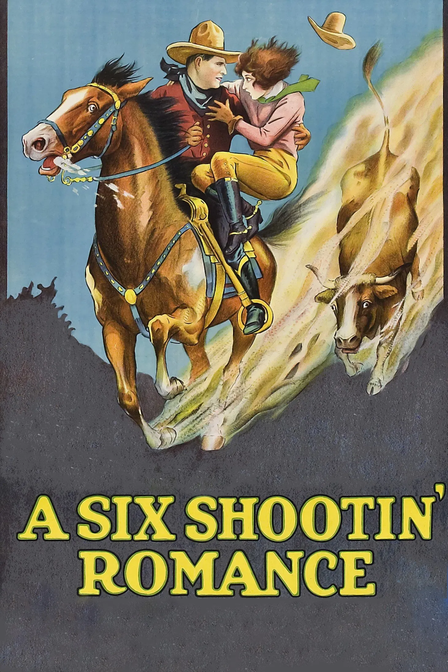 Poster for A Six Shootin' Romance