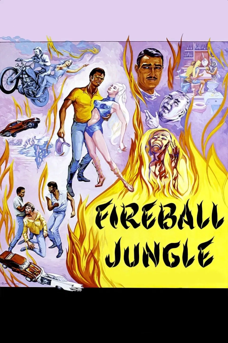 Poster of the movie Fireball Jungle