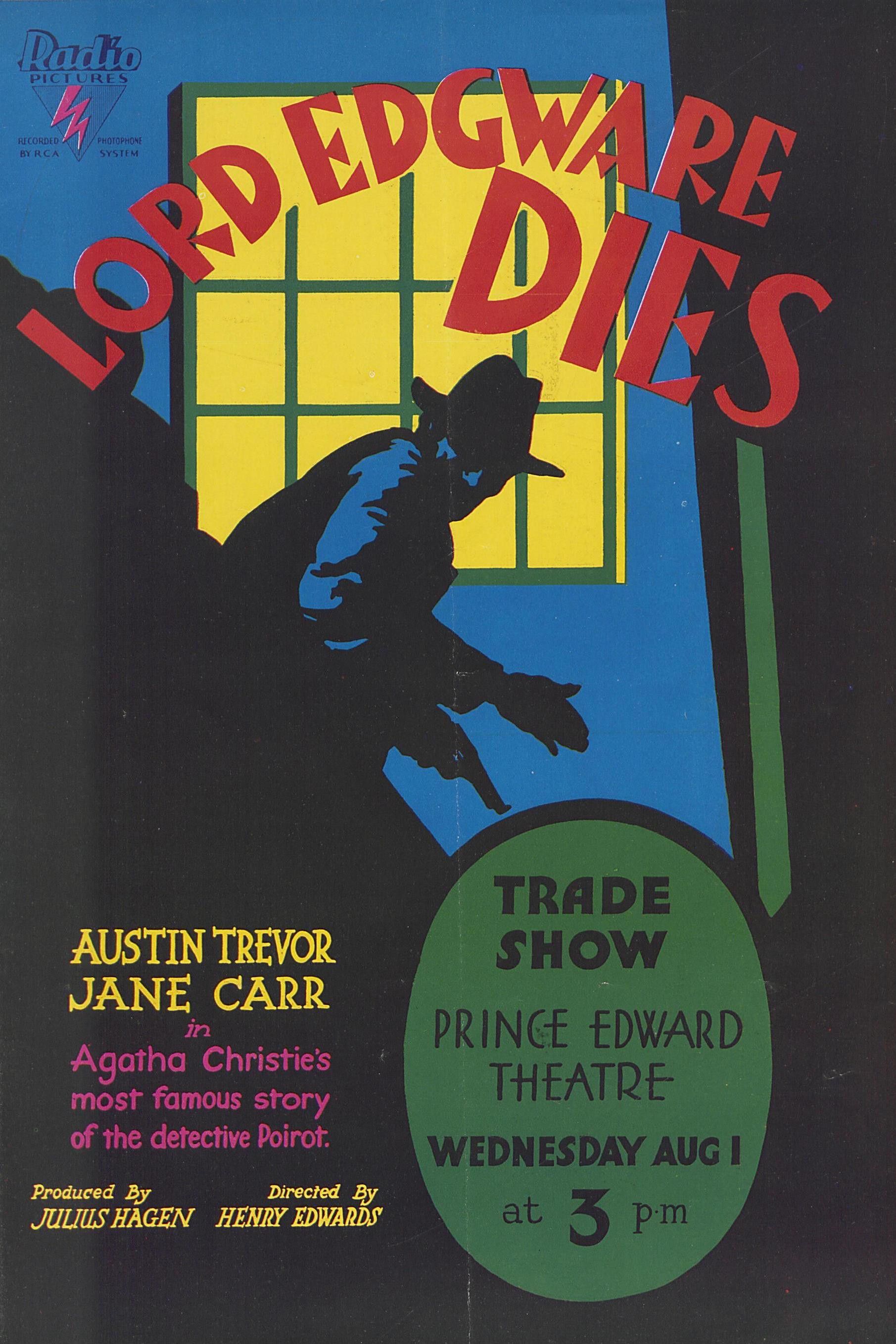Poster of the movie Lord Edgware Dies