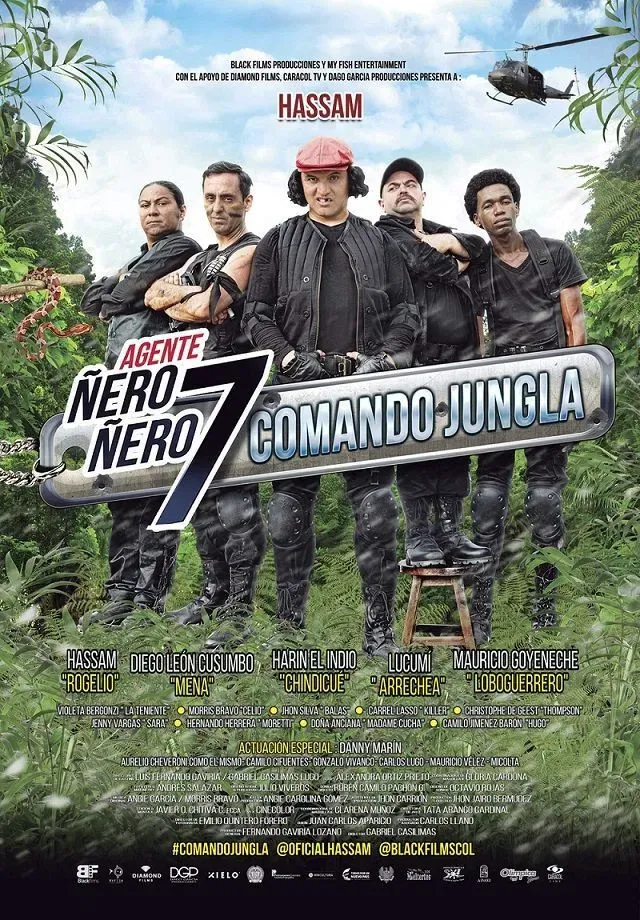 Poster of the movie Agente Ñero Ñero 7: Comando jungla