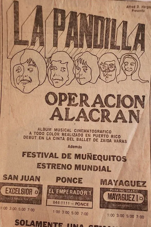 Poster for Operación Alacrán