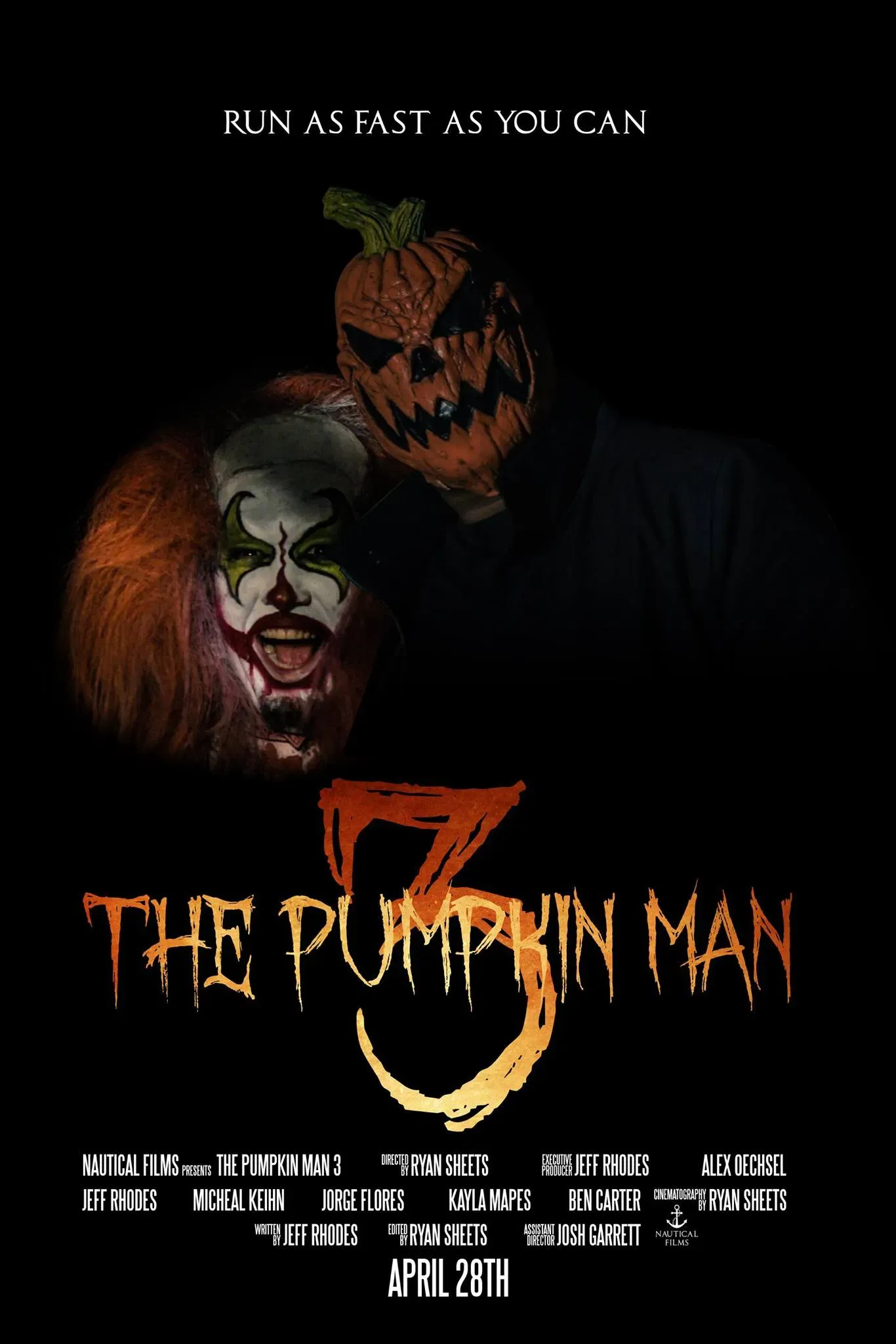 Poster of the movie The Pumpkin Man 3