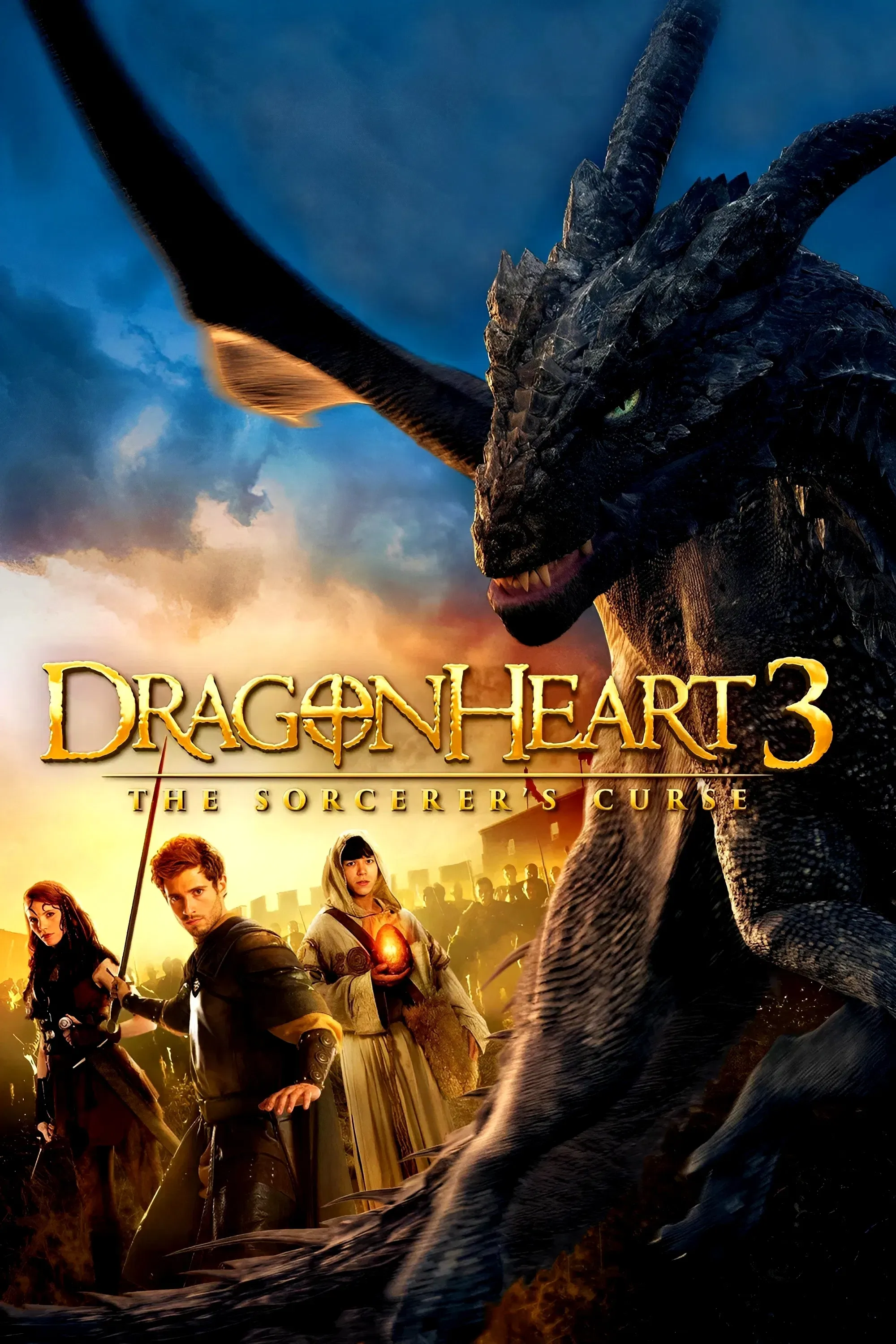 Poster of the movie Dragonheart 3: The Sorcerer's Curse