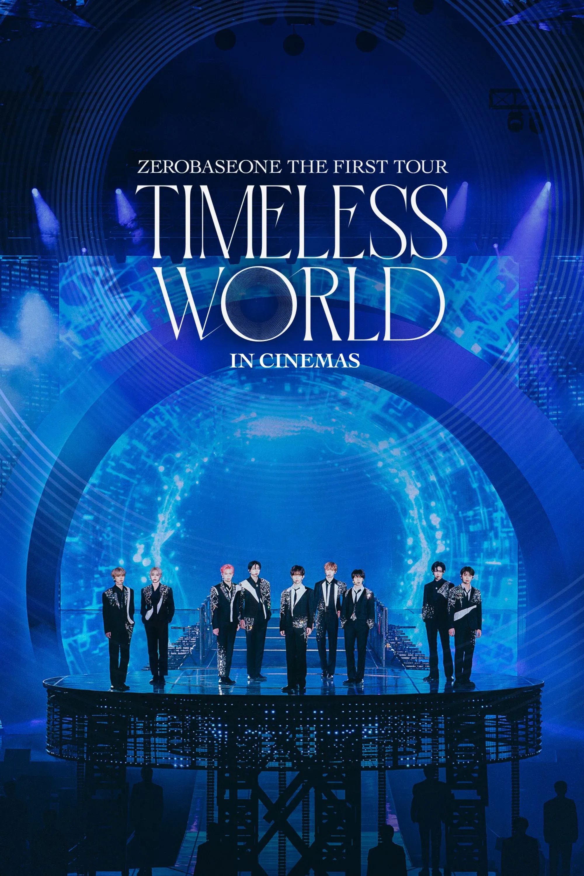 Poster for ZEROBASEONE THE FIRST TOUR [TIMELESS WORLD] IN CINEMAS