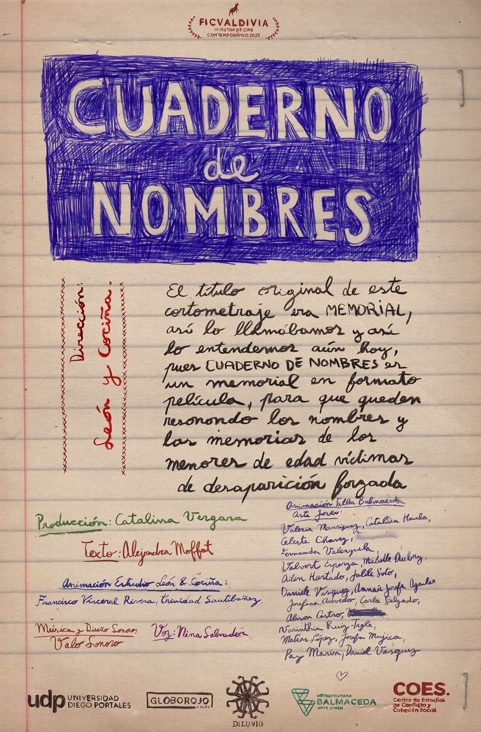 Poster of the movie Notebook of Names