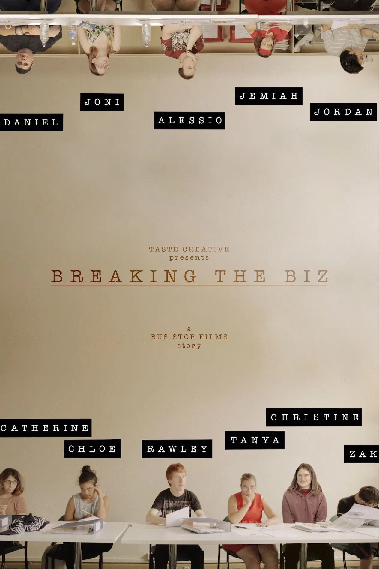 Poster for Breaking the Biz: A Bus Stop Films Story