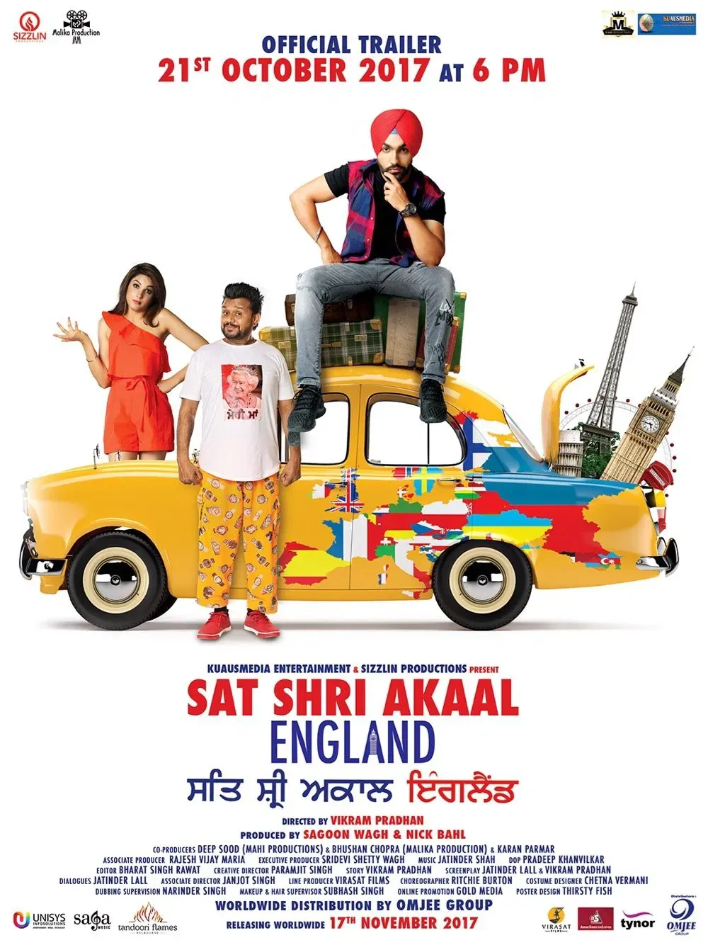 Poster of the movie Sat Shri Akaal England