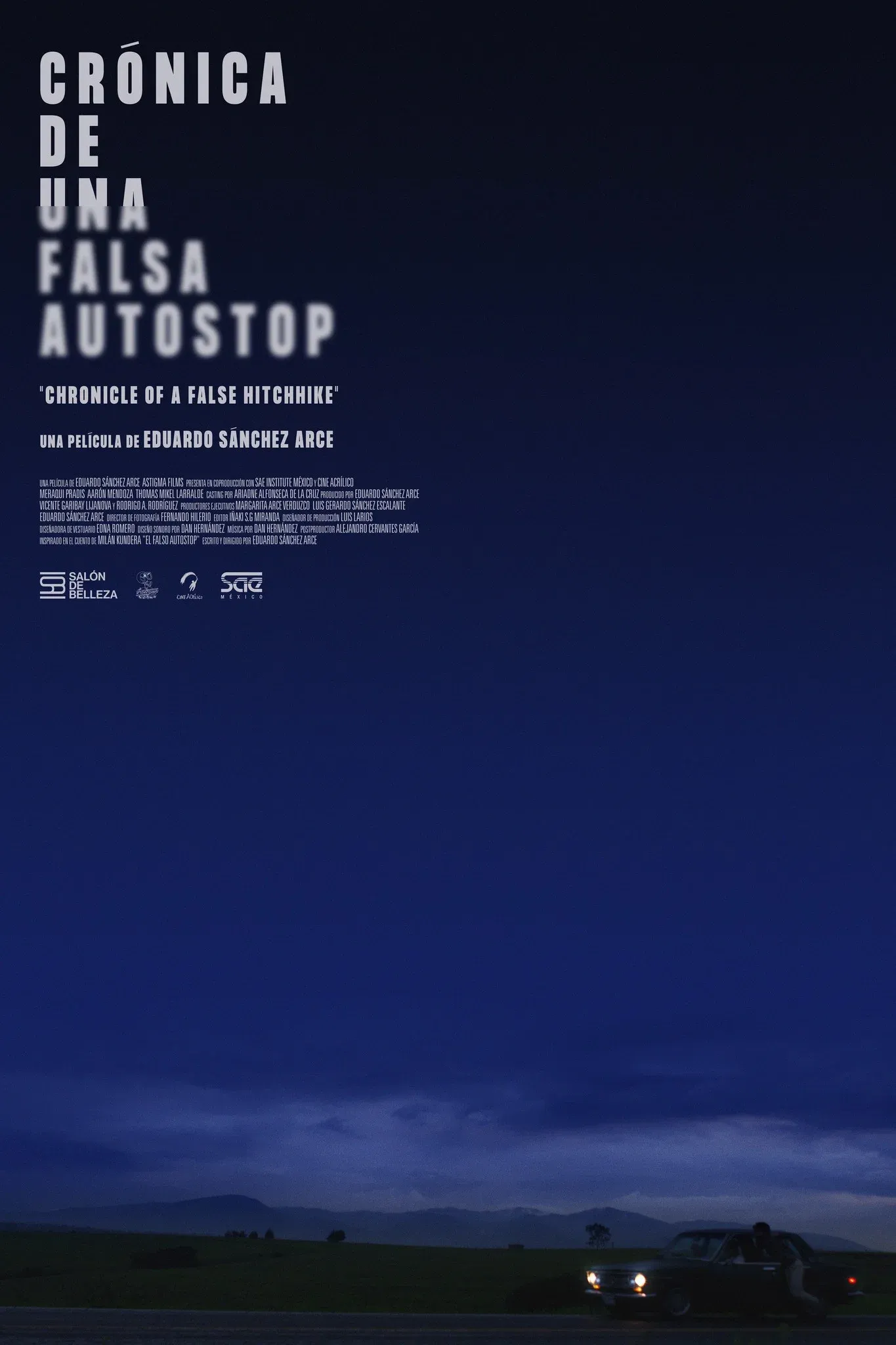 Poster for Chronicle of a False Hitchhike