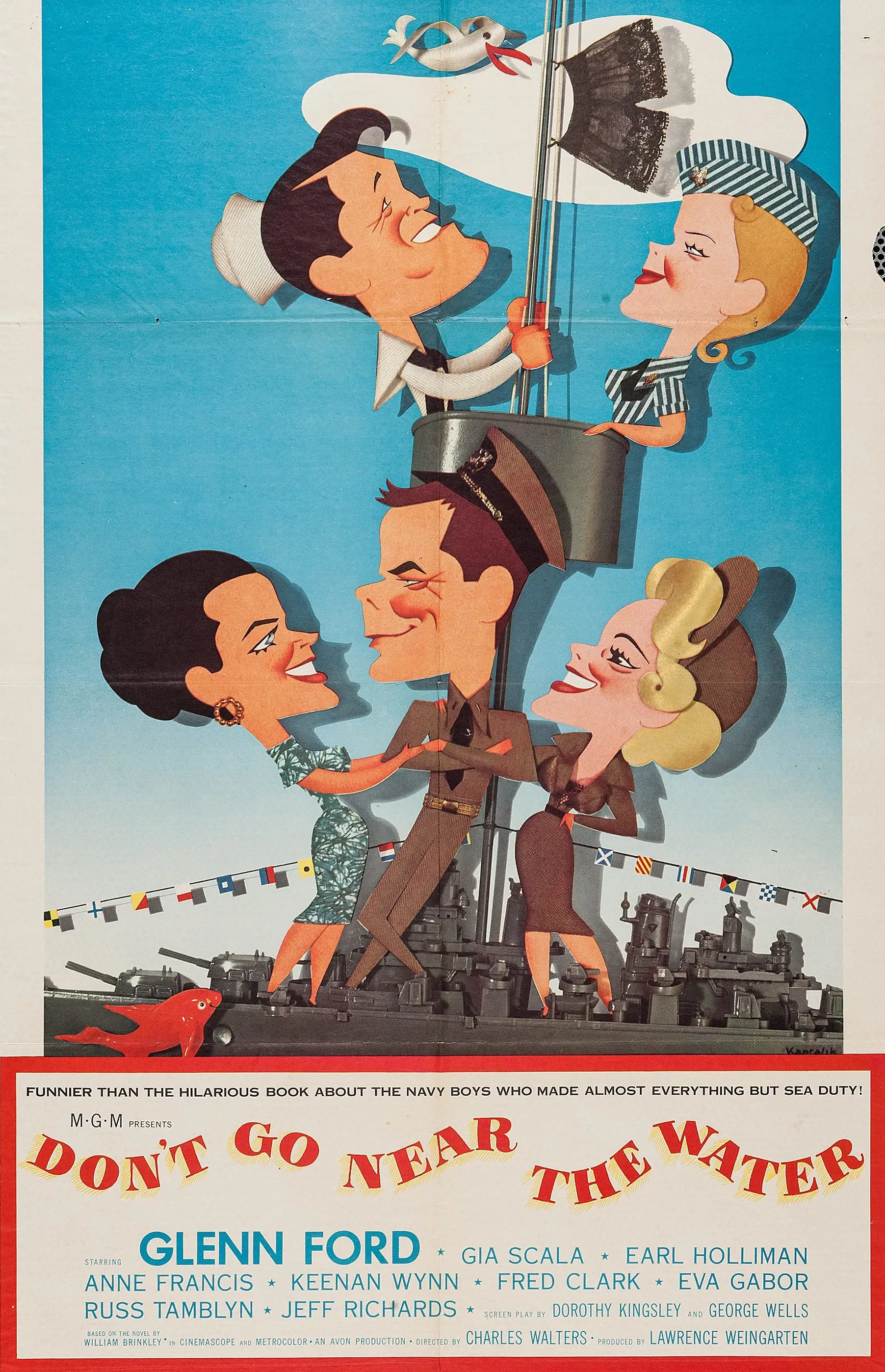 Poster of the movie Don't Go Near the Water