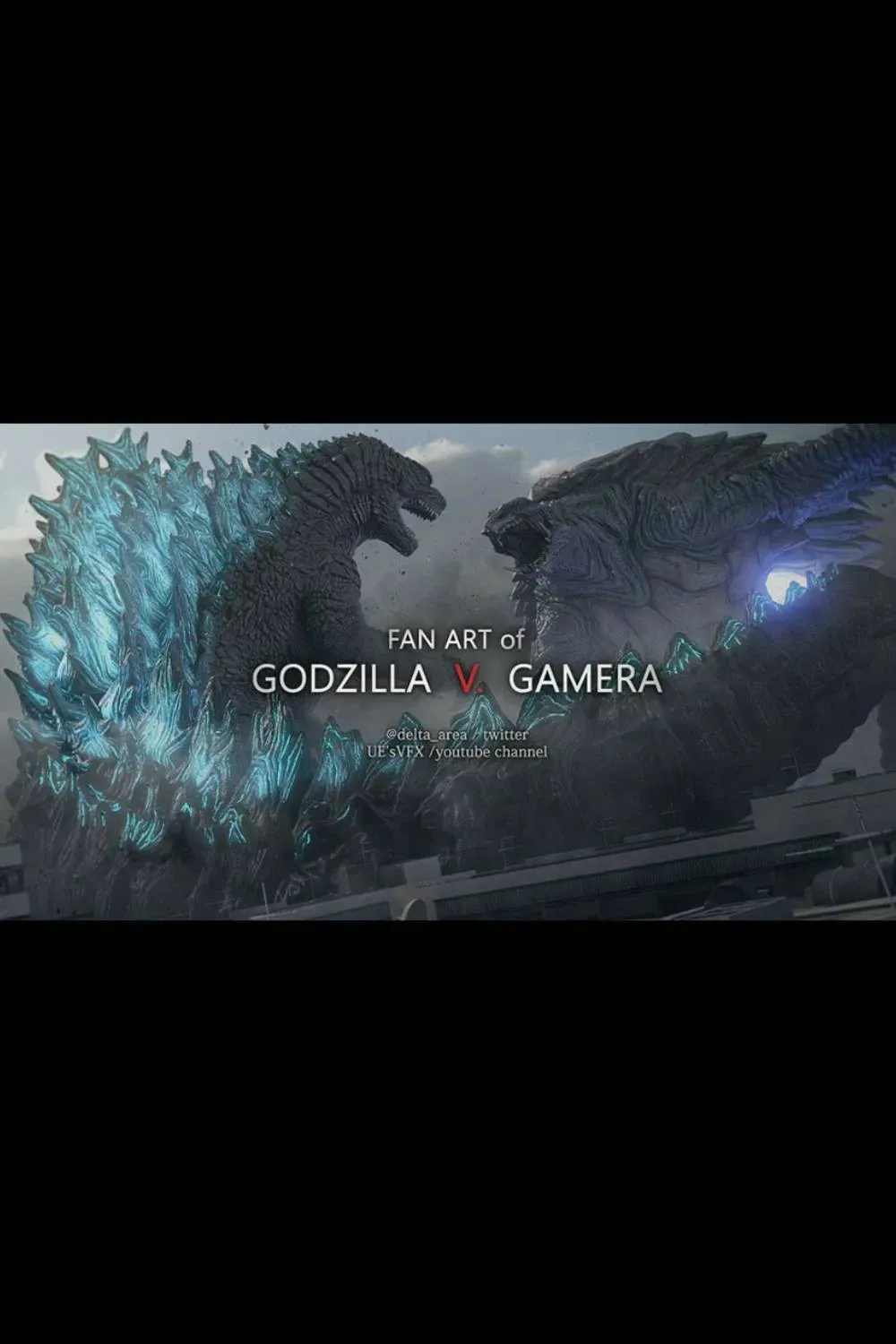 Poster of the movie Godzilla V. Gamera