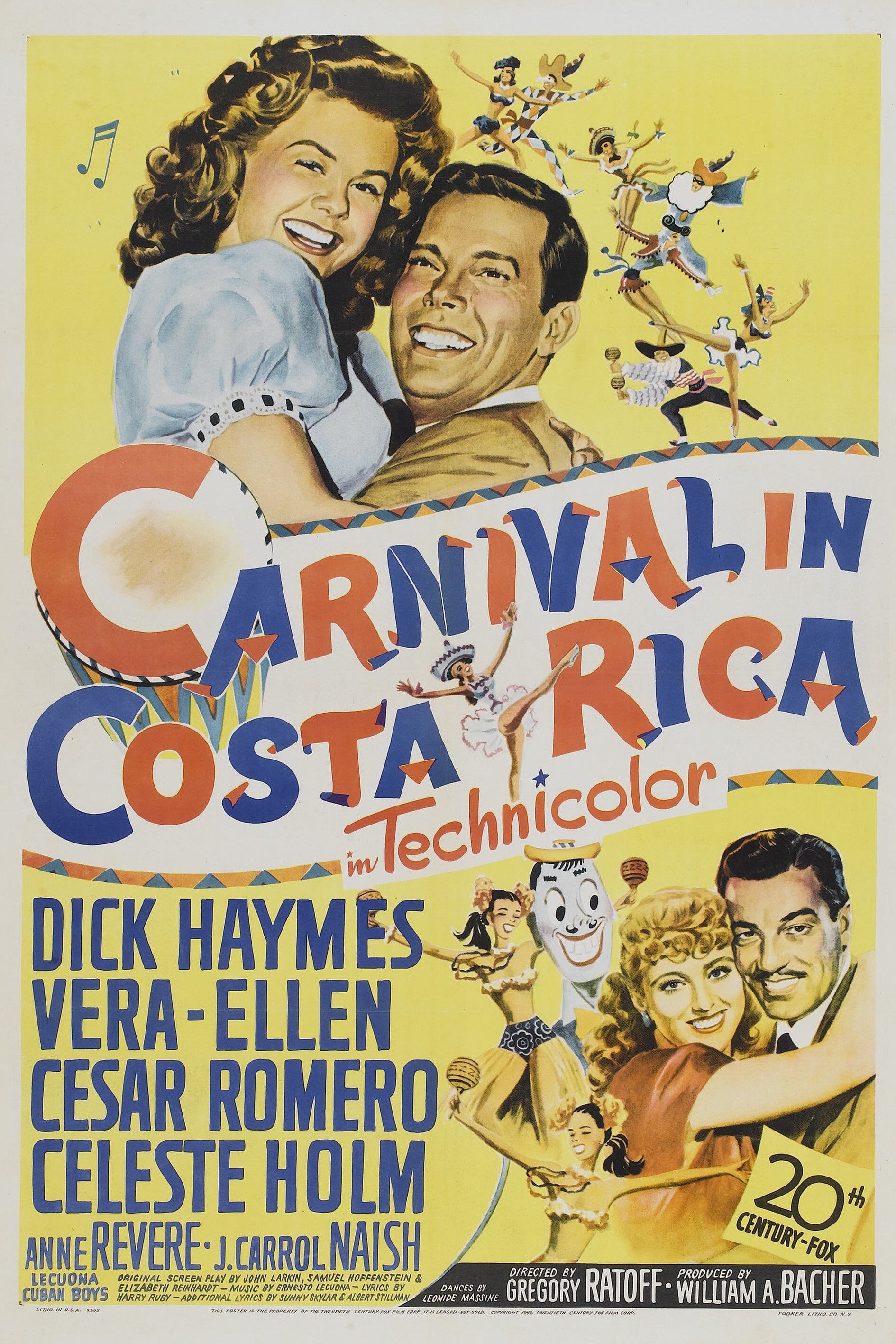 Poster of the movie Carnival in Costa Rica