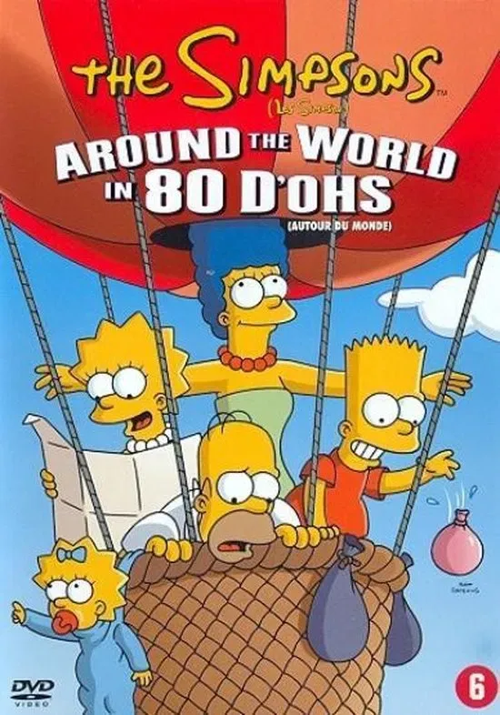 Poster of the movie The Simpsons: Around the World in 80 D'Ohs