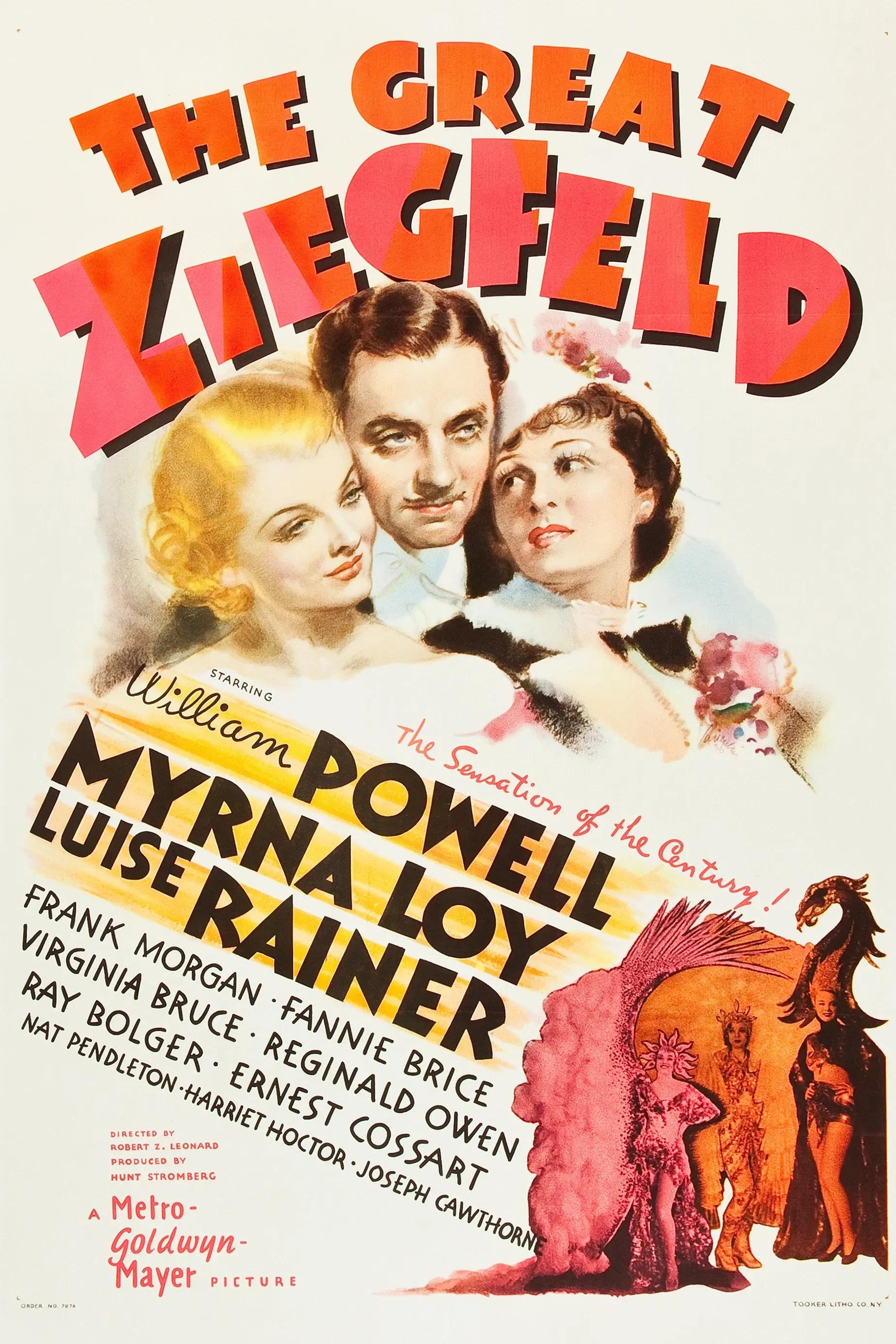 Poster of the movie The Great Ziegfeld