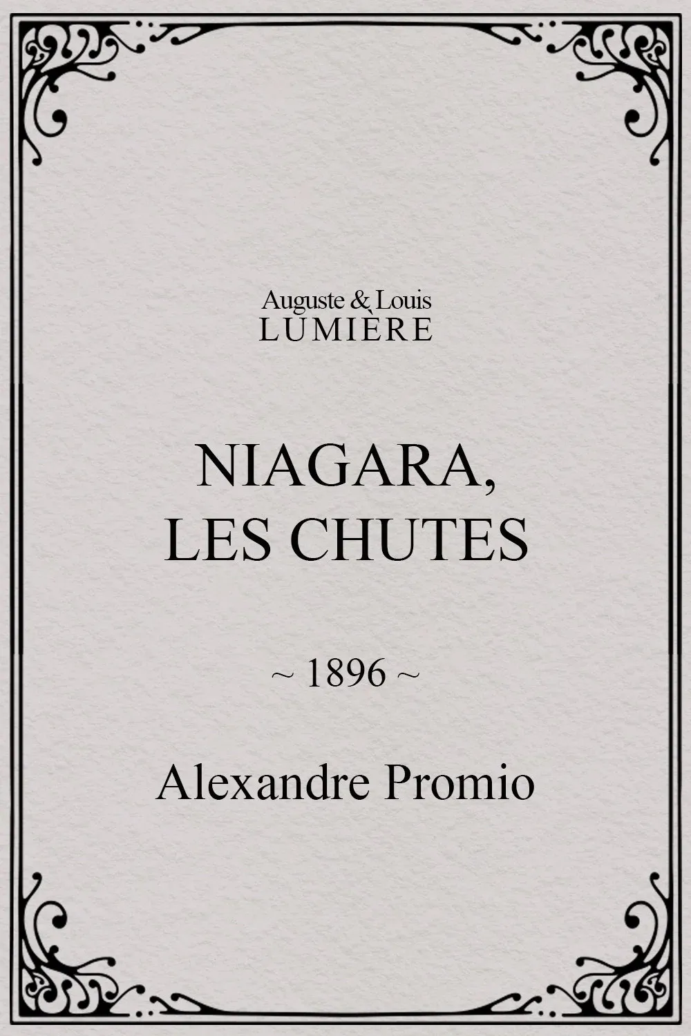 Poster for Niagara Falls