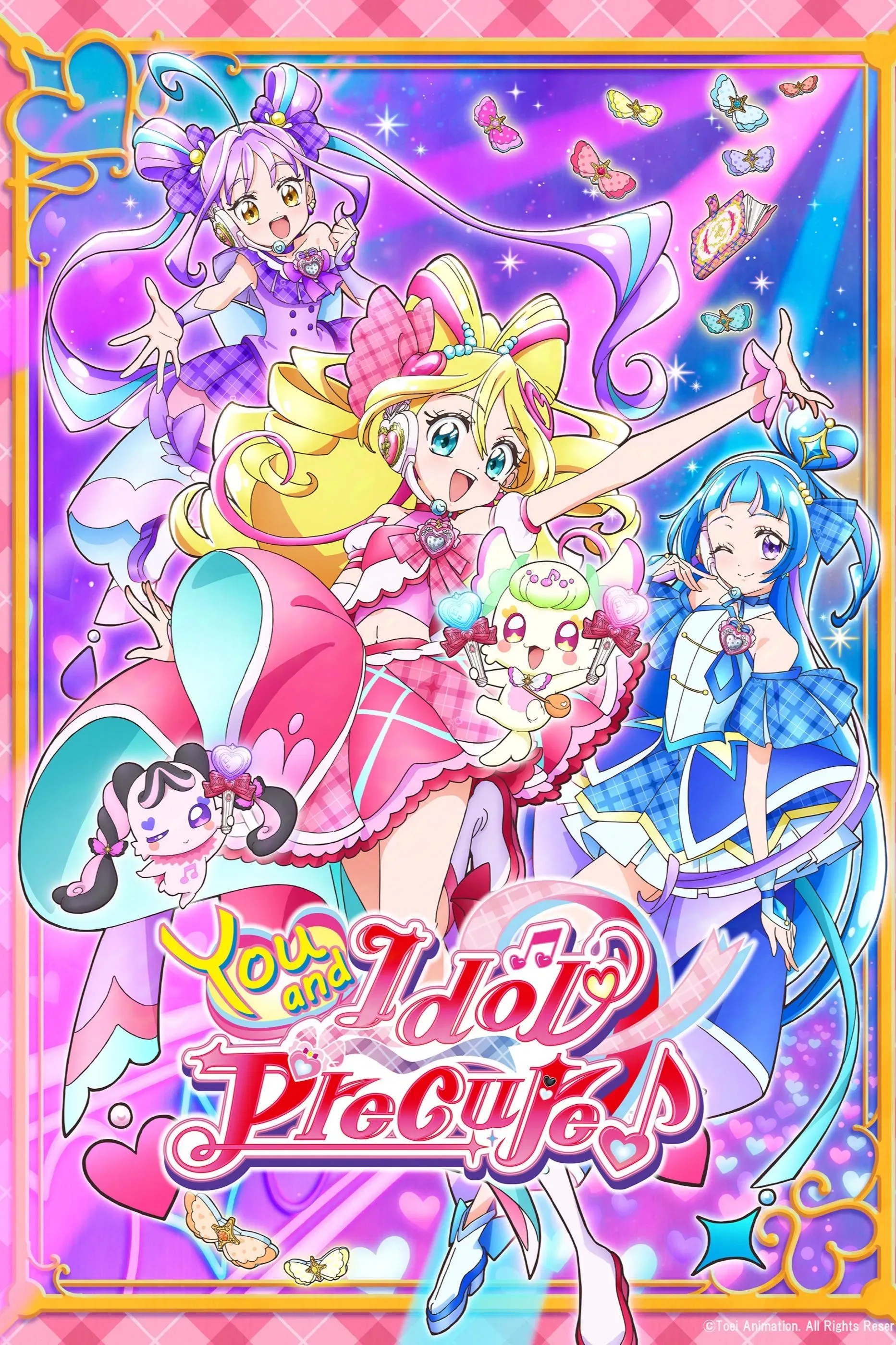 Poster of You and Idol Precure