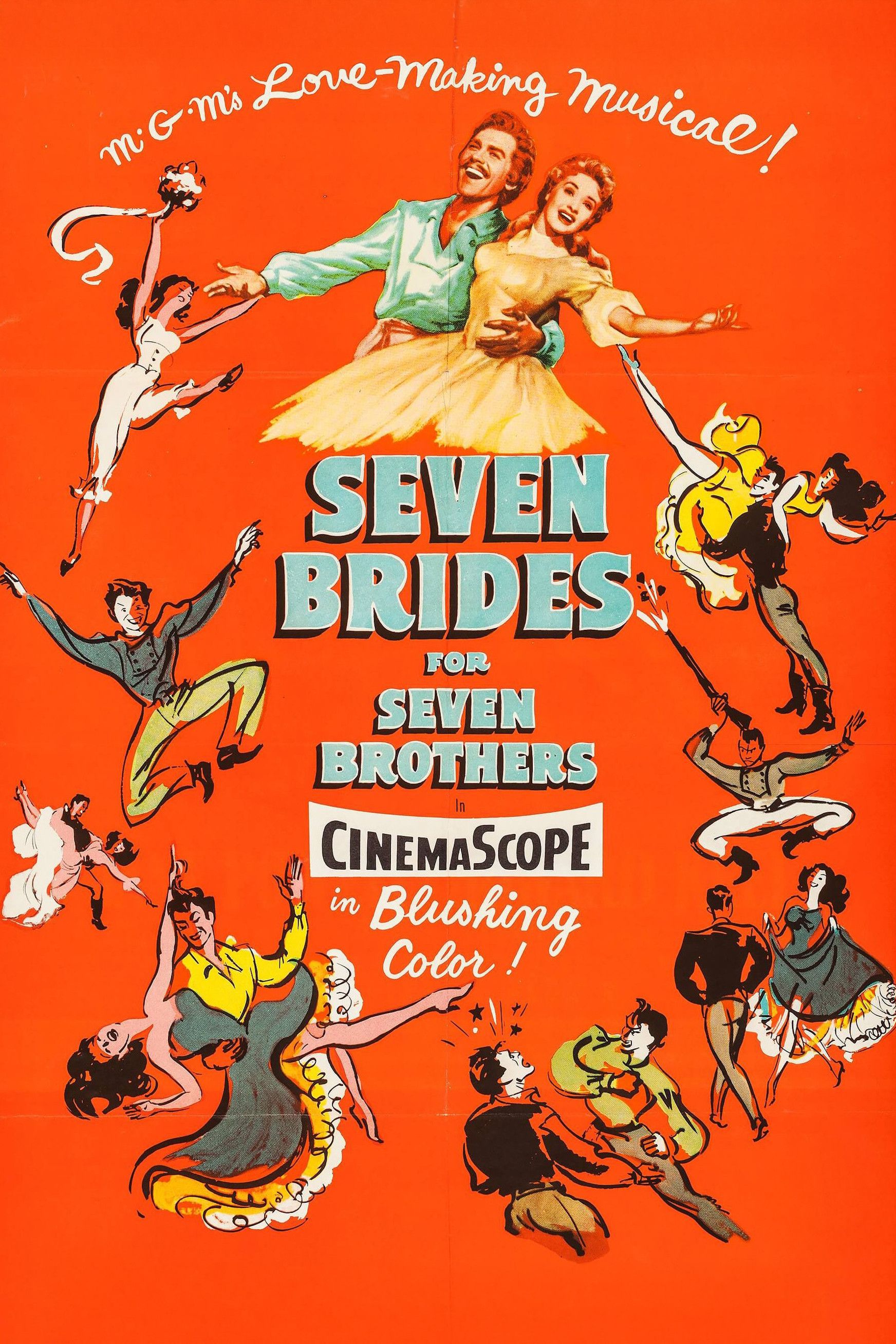 Poster of the movie Seven Brides for Seven Brothers
