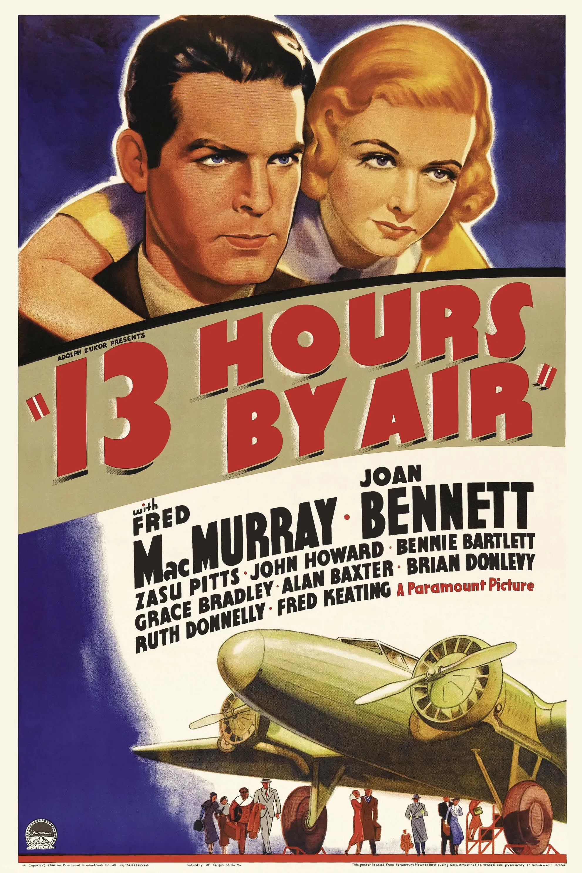 Poster of the movie 13 Hours by Air