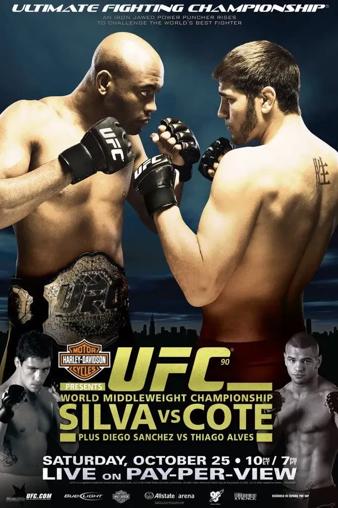 Poster of the movie UFC 90: Silva vs. Cote