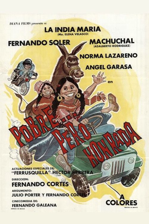 Poster of the movie Pobre, pero honrada!