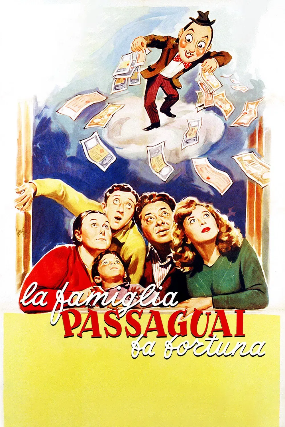 Poster of the movie La famiglia Passaguai fa fortuna