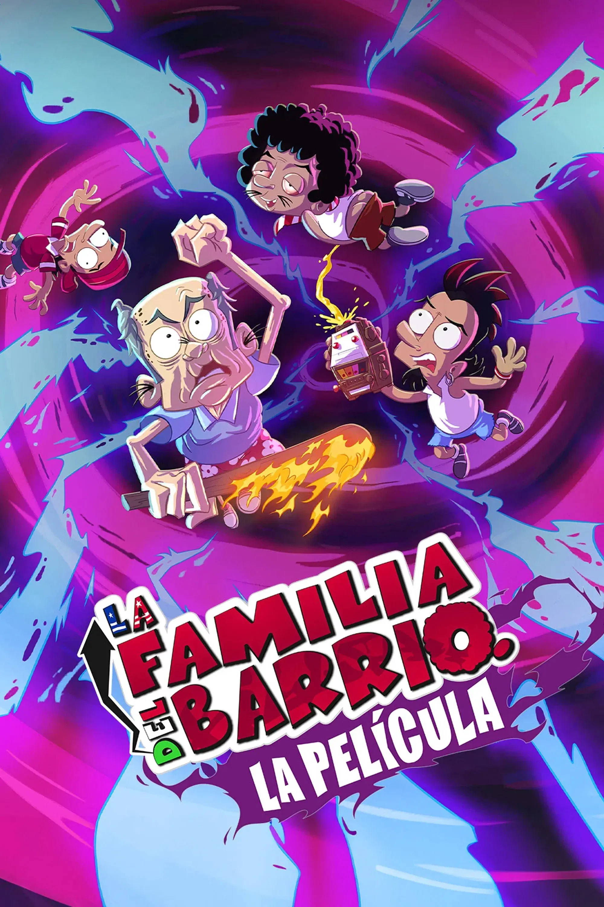 Poster for La Familia del Barrio: La Película