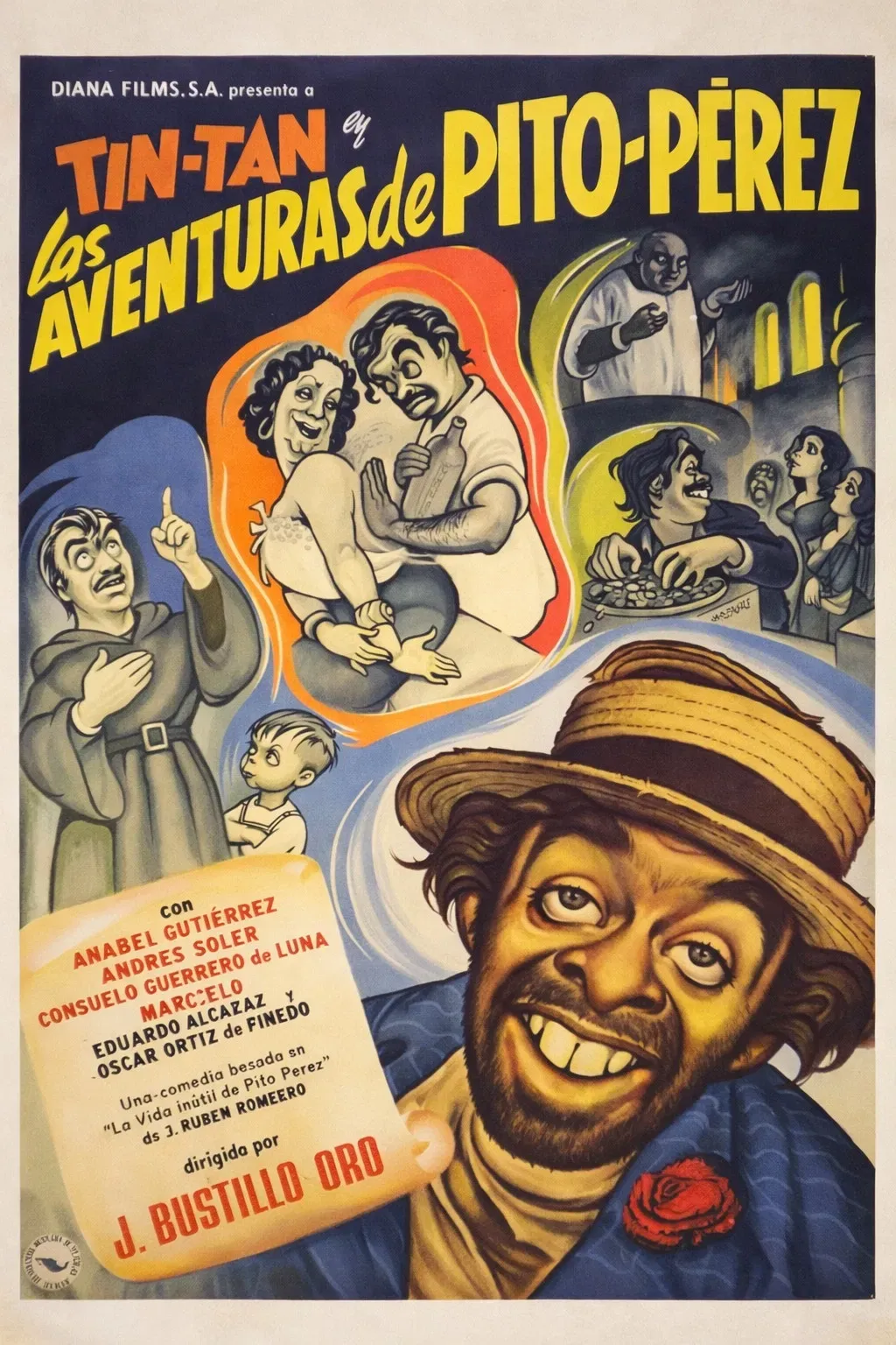 Poster of the movie The Adventures of Pito Pérez