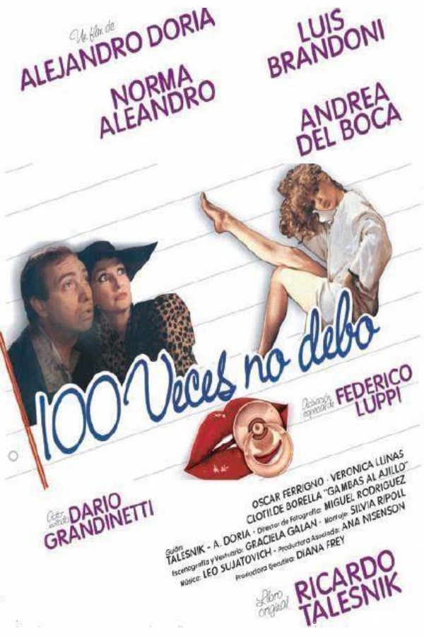 Poster of the movie Cien veces no debo