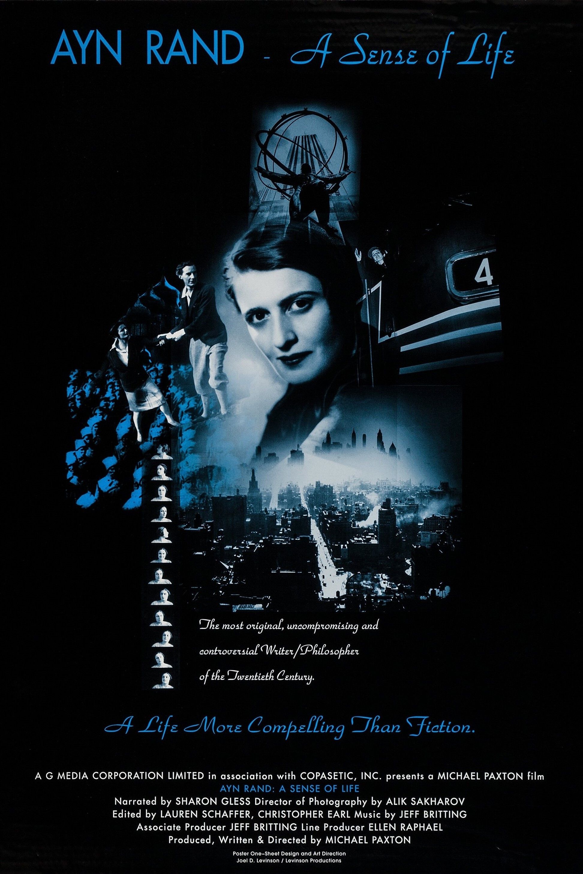 Poster of the movie Ayn Rand: A Sense of Life