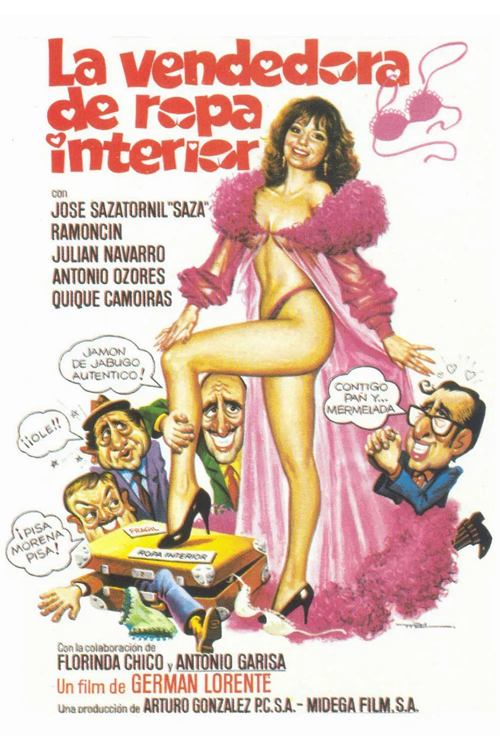 Poster of the movie La vendedora de ropa interior