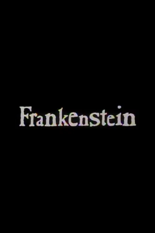 Poster of the movie Frankenstein