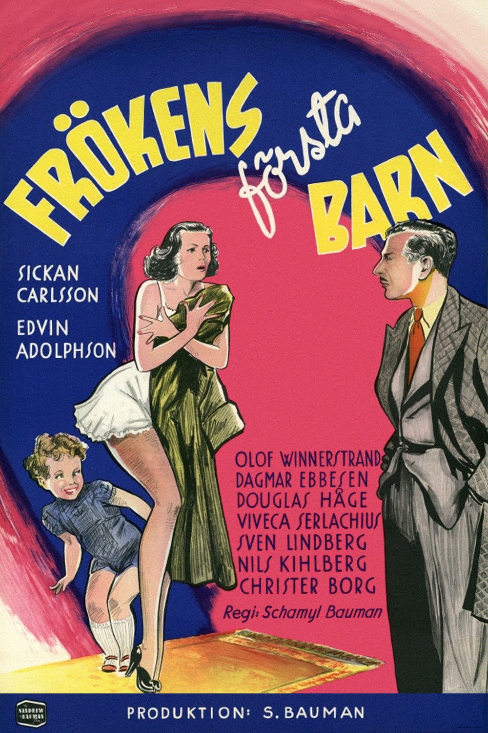 Poster of the movie Frökens första barn