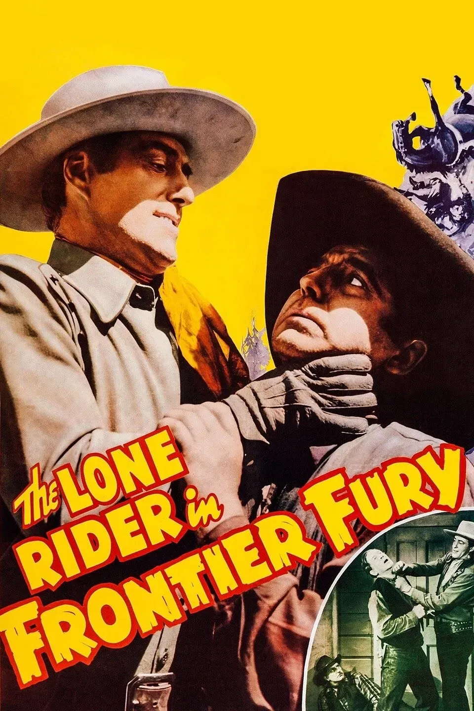 Poster of the movie The Lone Rider in Frontier Fury
