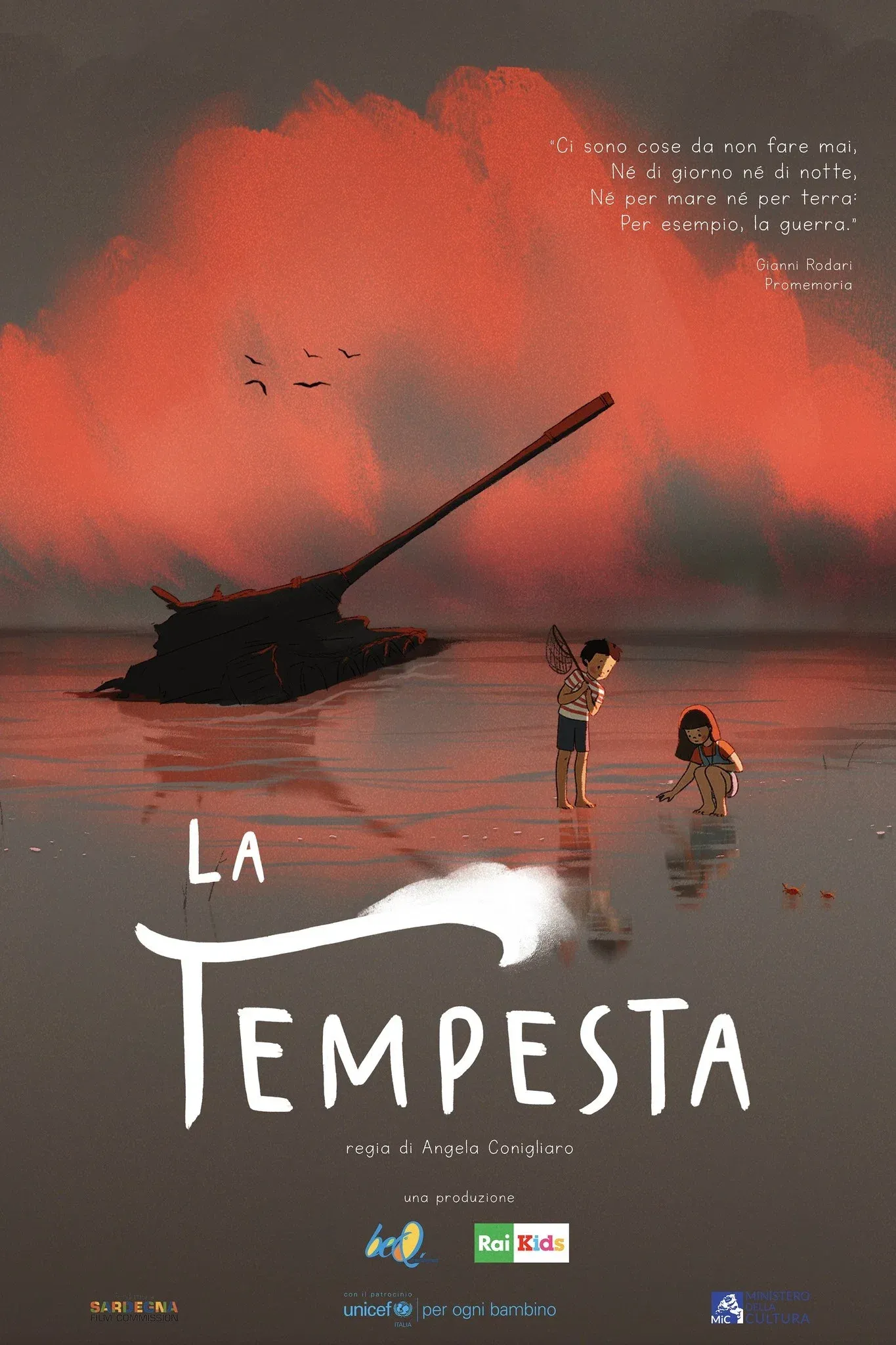 Poster for La tempesta